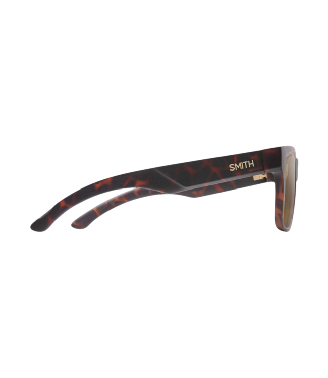 SMITH LOWDOWN XL 2 MATTE TORTOISE SUNGLASSES W/ CHROMAPOP BROWN