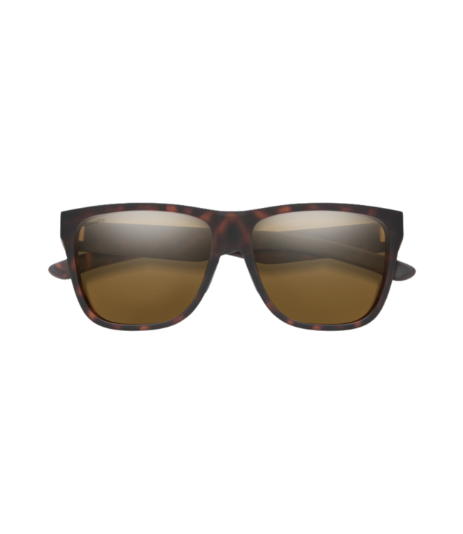 SMITH LOWDOWN XL 2 MATTE TORTOISE SUNGLASSES W/ CHROMAPOP BROWN