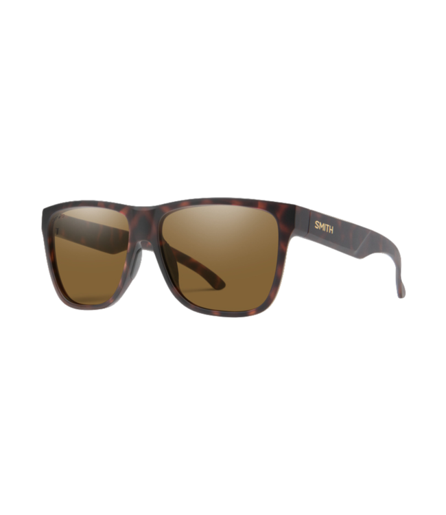 SMITH LOWDOWN XL 2 MATTE TORTOISE SUNGLASSES W/ CHROMAPOP BROWN