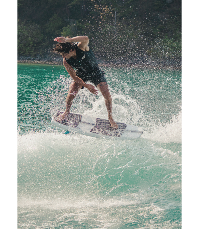 KANUK BURNSY PRO WAKE SURF BOARD TEAL 2025