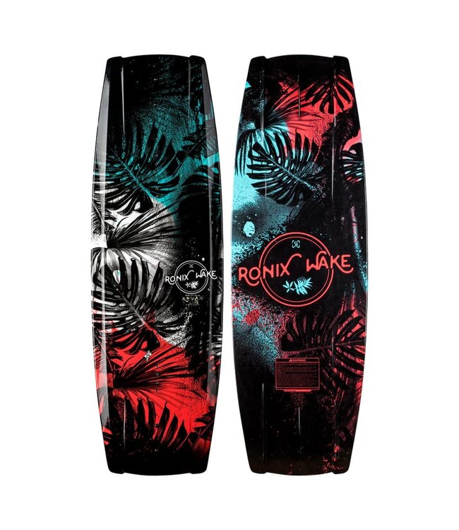 RONIX WOMENS KRUSH SF WAKE BOARD BLACK/MINT/CORAL 2026