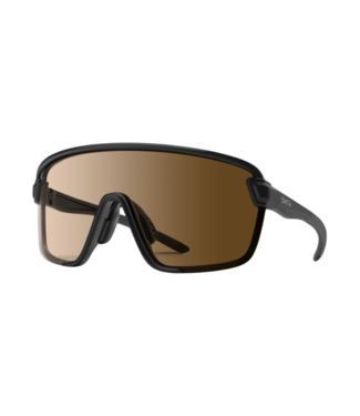 SMITH SMITH BOBCAT MATTE BLACK SUNGLASSES w/ CP PHOTOCHROMIC BROWN