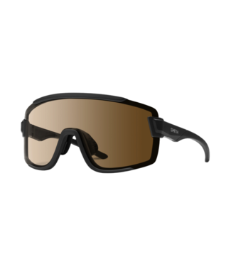 SMITH SMITH WILDCAT MATTE BLACK SUNGLASSES w/ CHROMAPOP PHOTOCHROMIC BROWN