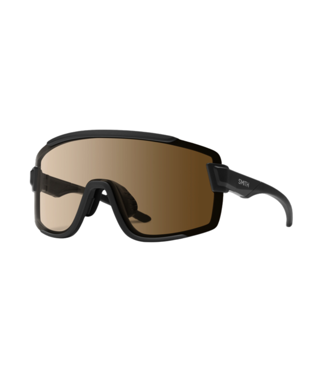 SMITH WILDCAT MATTE BLACK SUNGLASSES w/ CHROMAPOP PHOTOCHROMIC BROWN