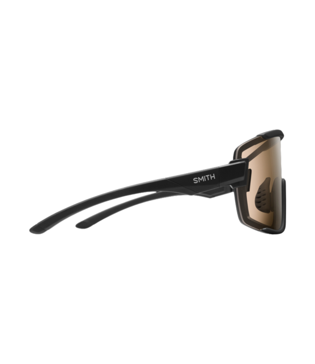 SMITH WILDCAT MATTE BLACK SUNGLASSES w/ CHROMAPOP PHOTOCHROMIC BROWN