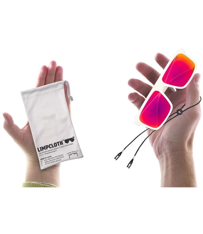 PIT VIPER THE TURBOSHAFT MIAMI NIGHTS SUNGLASSES w/HDPV POLAR RED