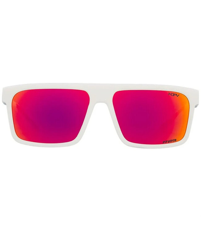 PIT VIPER THE TURBOSHAFT MIAMI NIGHTS SUNGLASSES w/HDPV POLAR RED