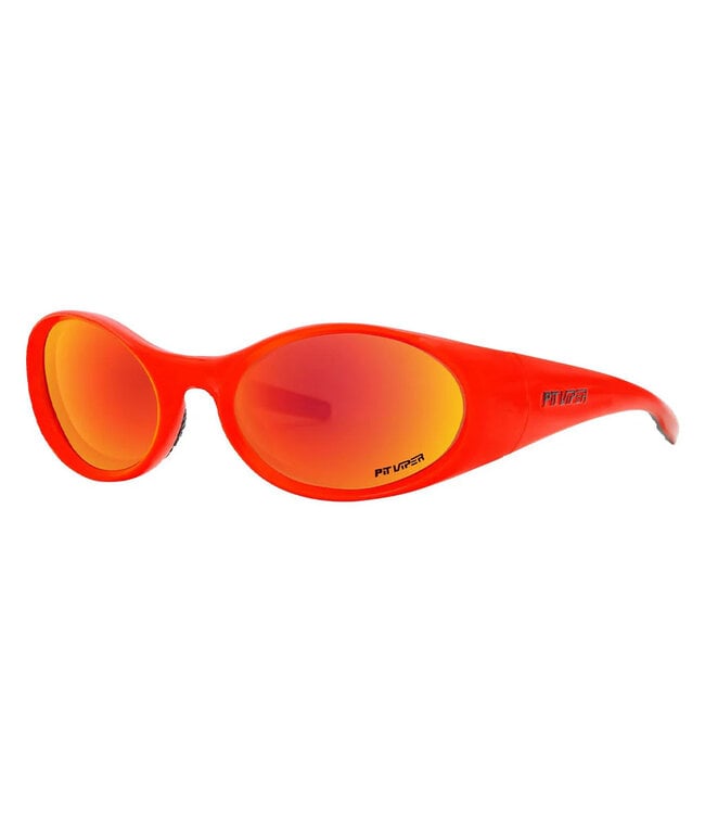 PIT VIPER SLAMMER SUNGLASSES THE NACHO w/ POLAR RED