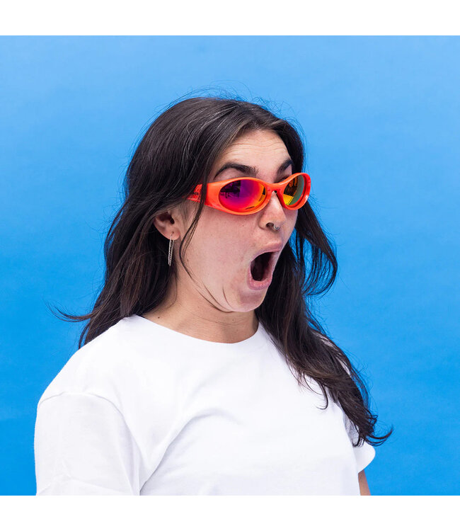 PIT VIPER SLAMMER SUNGLASSES THE NACHO w/ POLAR RED