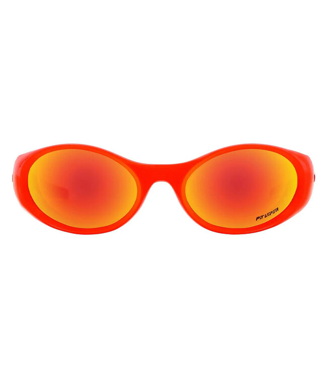 PIT VIPER SLAMMER SUNGLASSES THE NACHO w/ POLAR RED