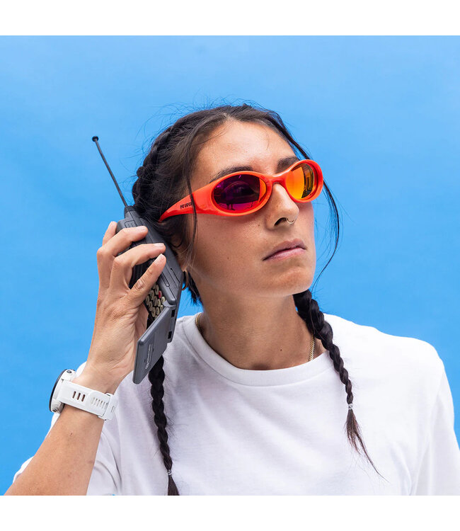 PIT VIPER SLAMMER SUNGLASSES THE NACHO w/ POLAR RED