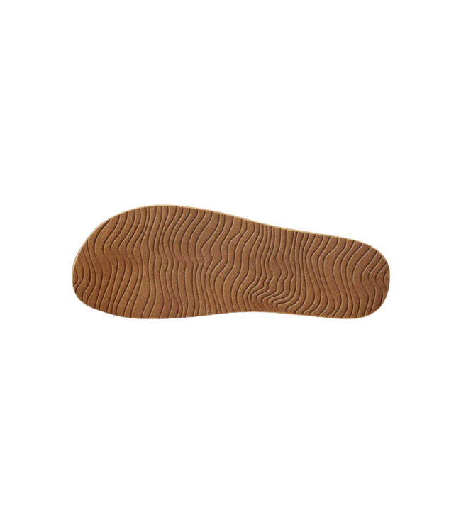 REEF WOMENS CUSHION VISTA SANDALS BLACK/NATURAL