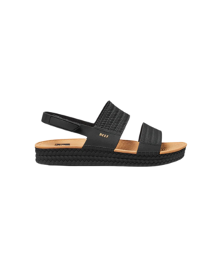 REEF REEF WOMENS WATER VISTA SANDALS BLACK/TAN