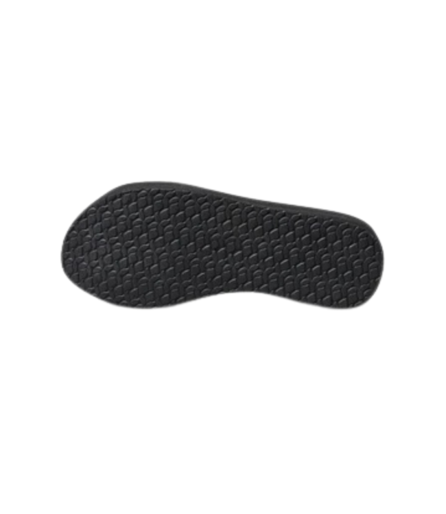 REEF WOMENS CUSION BREEZE SANDALS BLACK/BLACK