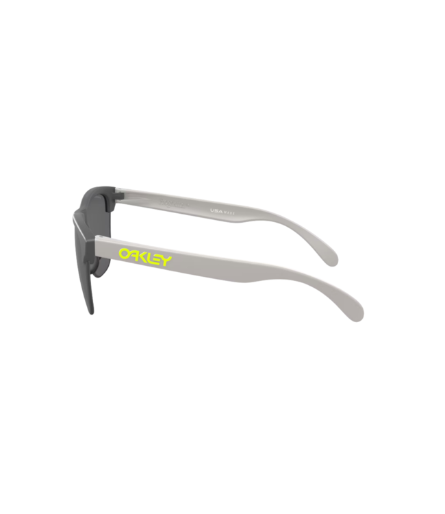 OAKLEY FROGSKINS LITE MATTE DARK GREY SUNGLASSES w/PRIZM BLACK LENS