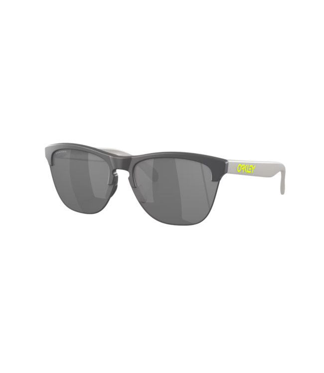 OAKLEY FROGSKINS LITE MATTE DARK GREY SUNGLASSES w/PRIZM BLACK LENS