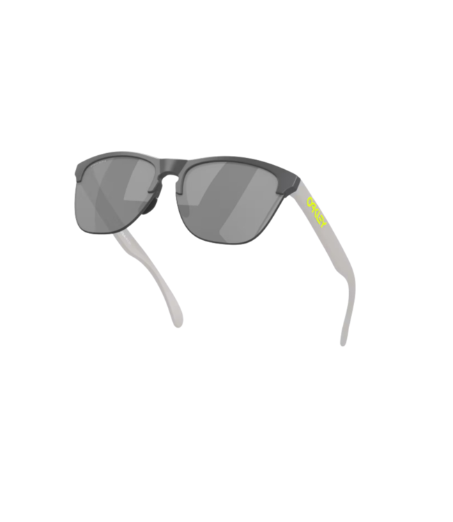 OAKLEY FROGSKINS LITE MATTE DARK GREY SUNGLASSES w/PRIZM BLACK LENS