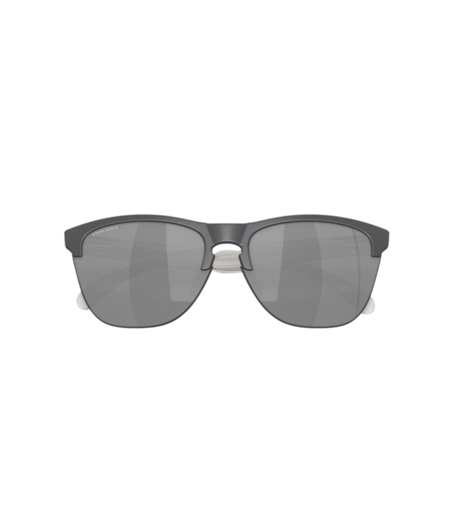 OAKLEY FROGSKINS LITE MATTE DARK GREY SUNGLASSES w/PRIZM BLACK LENS