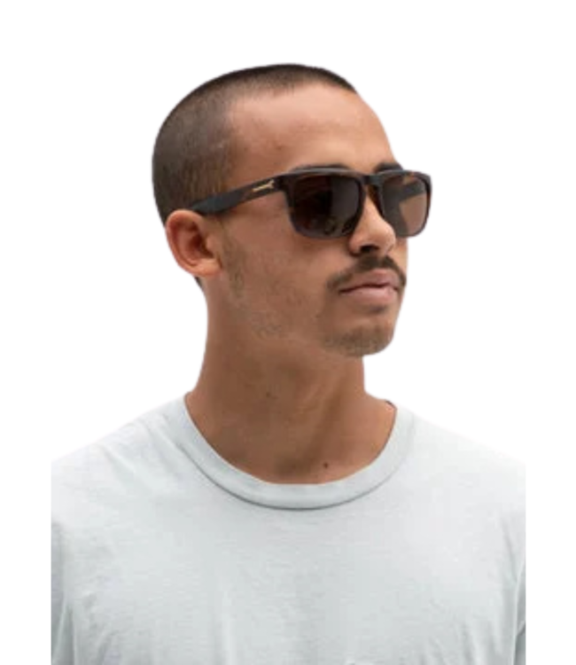 ELECTRIC KNOXVILLE MATTE TORT SUNGLASSES w/ BRONZE POLARIZED LENS