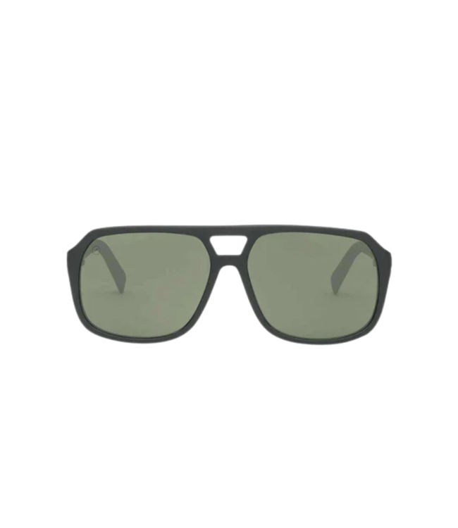 ELECTRIC DUDE MATTE BLACK SUNGLASSES w/ GREY POLAR LENS