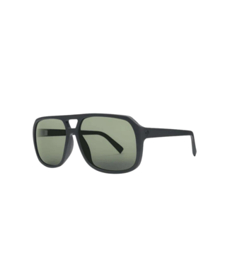 ELECTRIC ELECTRIC DUDE MATTE BLACK SUNGLASSES w/ GREY POLAR LENS