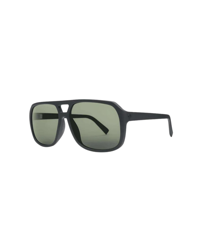 ELECTRIC DUDE MATTE BLACK SUNGLASSES w/ GREY POLAR LENS