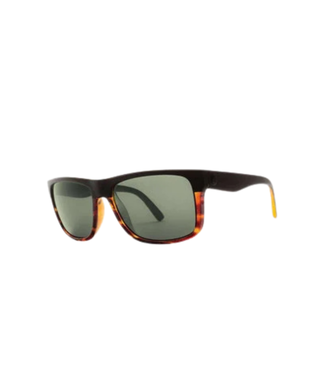 ELECTRIC SWINGARM DARKSIDE TORTOISE SUNGLASSES w/ GREY POLARIZED LENS