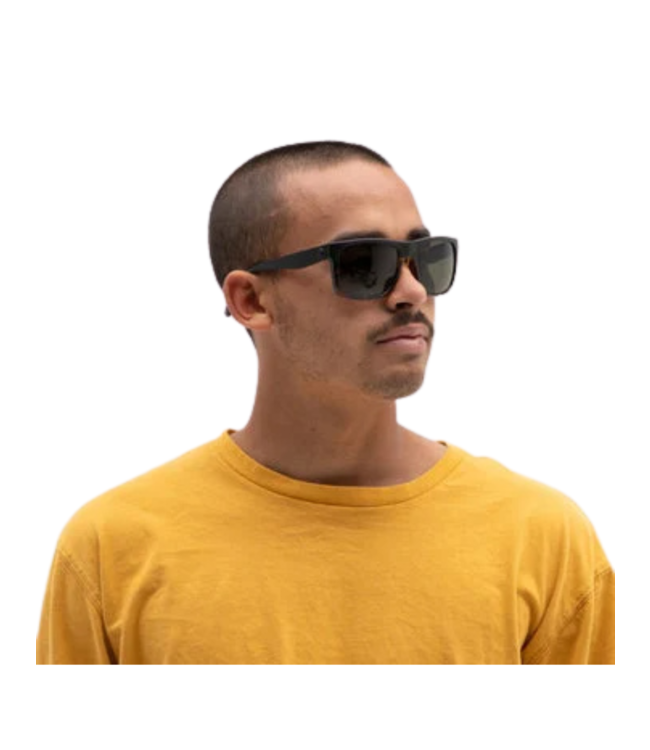 ELECTRIC SWINGARM DARKSIDE TORTOISE SUNGLASSES w/ GREY POLARIZED LENS