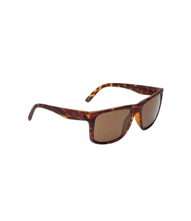 ELECTRIC SWINGARM XL MATTE TORTOISE SUNGLASSES w/ BRONZE LENS