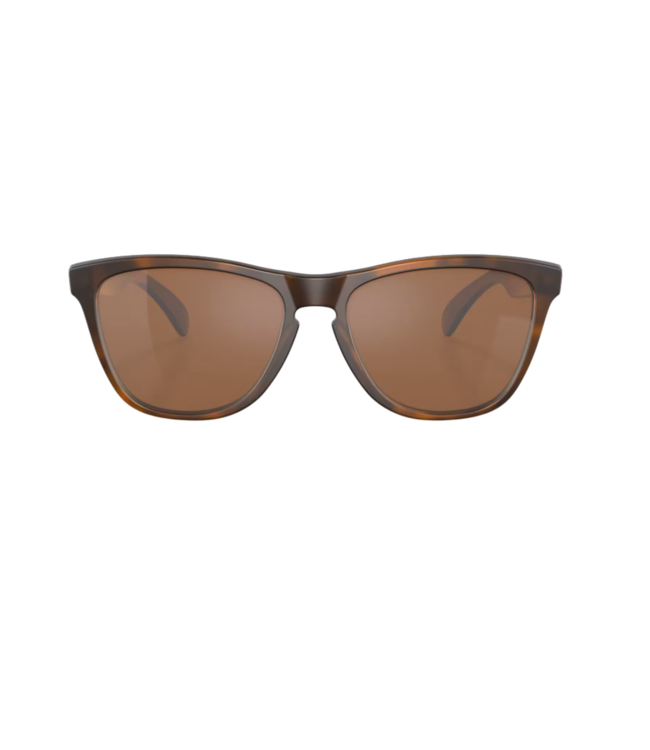 OAKLEY FROGSKINS MATTE BROWN TORTOISE SUNGLASSES w/ PRIZM TUNGSTEN LENS