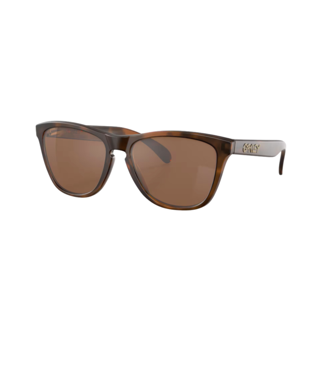 OAKLEY FROGSKINS MATTE BROWN TORTOISE SUNGLASSES w/ PRIZM TUNGSTEN LENS