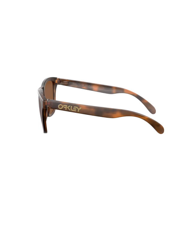 OAKLEY FROGSKINS MATTE BROWN TORTOISE SUNGLASSES w/ PRIZM TUNGSTEN LENS