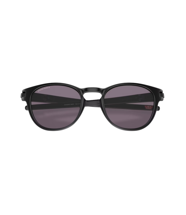 OAKLEY LATCH MATTE BLACK SUNGLASSES w/ PRIZM GRAY LENS