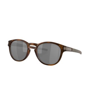 OAKLEY OAKLEY LATCH MATTE BROWN TORTOISE SUNGLASSES w/ PRIZM BLACK LENS