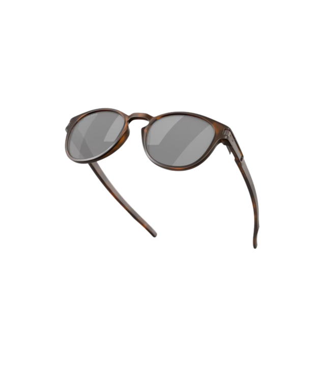 OAKLEY LATCH MATTE BROWN TORTOISE SUNGLASSES w/ PRIZM BLACK LENS