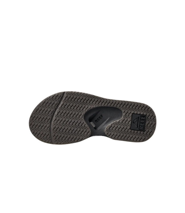 REEF WOMENS FANNING SANDALS BLACK/GREY