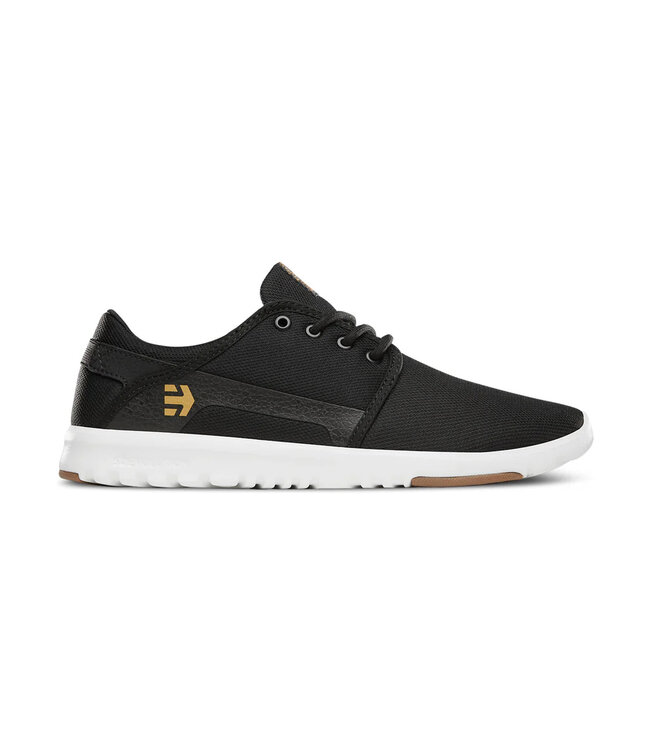 ETNIES SCOUT SHOE BLACK/WHITE/GUM