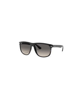 RAY BAN RAY-BAN BOYFRIEND SUNGLASSES BLACK w/ DARK GREY LENS