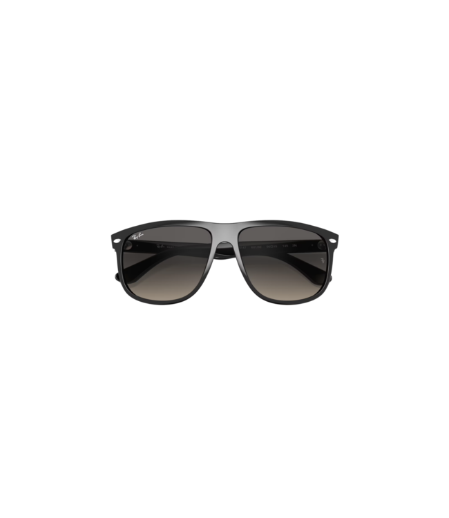 RAY-BAN BOYFRIEND SUNGLASSES BLACK w/ DARK GREY LENS