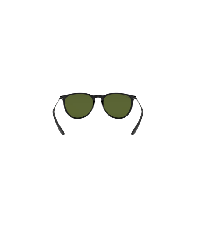 RAY-BAN ERIKA SUNGLASSES BLACK w/ GREEN LENS