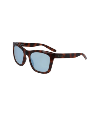 DRAGON DRAGON ARIA SHINY SOFT TORTOISE SUNGLASSES w/ LUMALENS SKY BLUE ION LENS