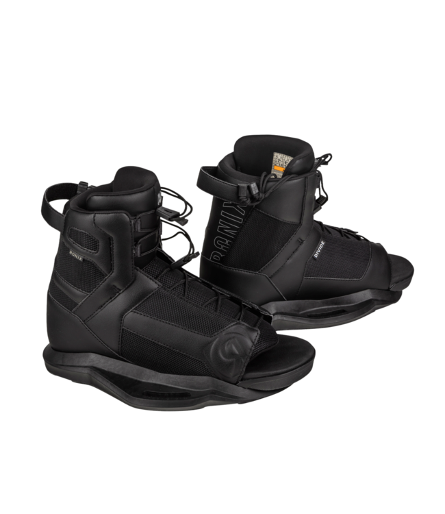 RONIX MENS WAKEBOARD BOOT DIVIDE STG 1 BLACK 2023