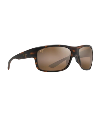 MAUI JIM SOUTHERN CROSS SOFT MATTE TORT SUNGLASSES w/ BRONZE