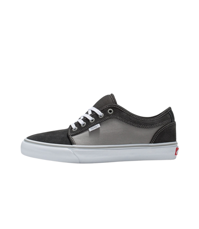 VANS MENS SKATE CHUKKA LOW SHOE DARK GREY/WHITE