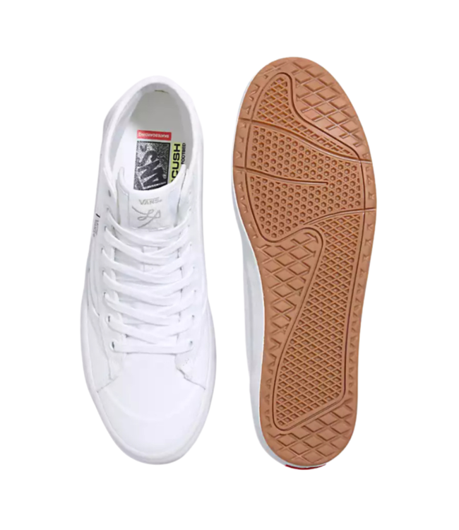 VANS WOMENS THE LIZZIE SHOE CANVAS WHITE