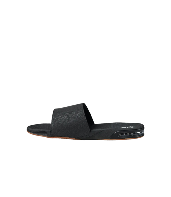 REEF MENS FANNING FLIP-FLOP SANDAL BLACK/SILVER