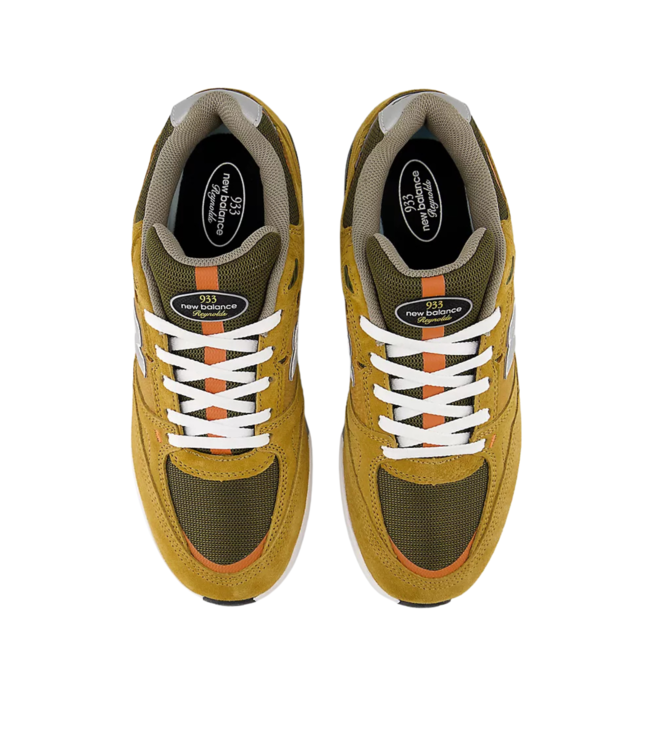 NEW BALANCE MENS 933 REYNOLDS SHOE CAMEL/DARK BROWN