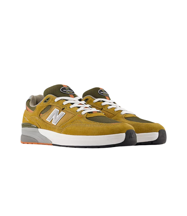 NEW BALANCE MENS 933 REYNOLDS SHOE CAMEL/DARK BROWN