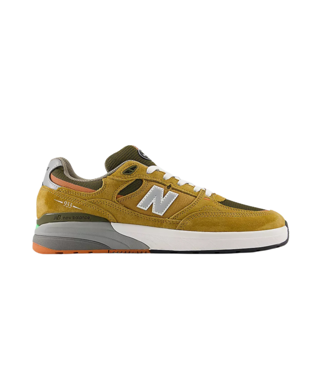 NEW BALANCE MENS 933 REYNOLDS SHOE CAMEL/DARK BROWN