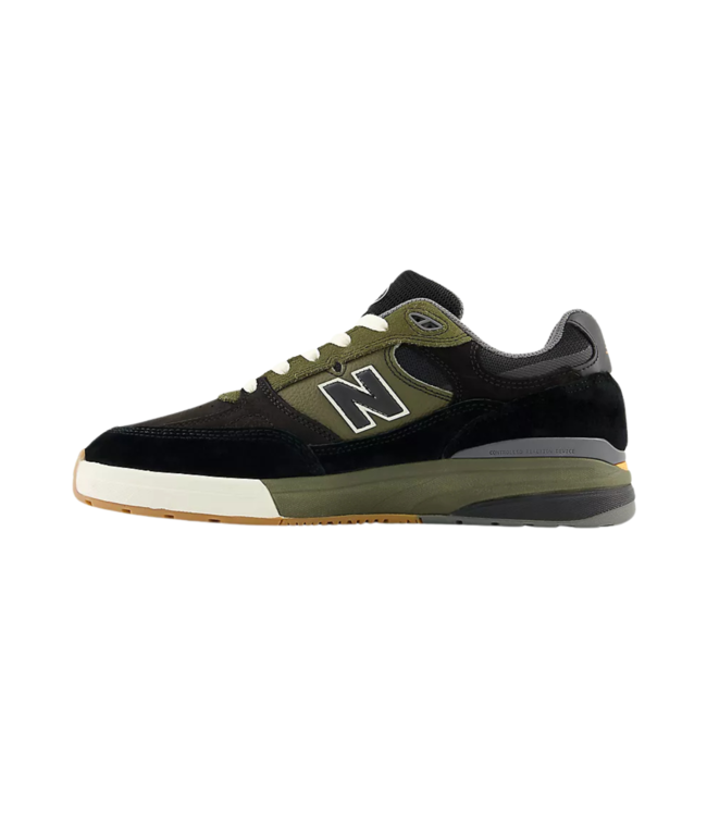 NEW BALANCE MENS 933 REYNOLDS SHOE BLACK/DARK OLIVINE